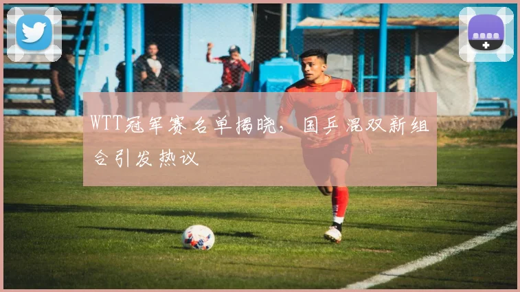 WTT冠军赛名单揭晓，国乒混双新组合引发热议